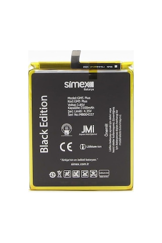 Simex Gm5 Plus İle Uyumlu Sbt-01 Batarya