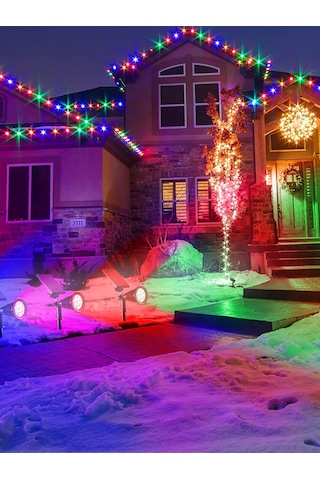 Greentech Güneş Enerjili Renk Değiştiren 7 Ledli Bahçe Aydınlatma / GT-SL04