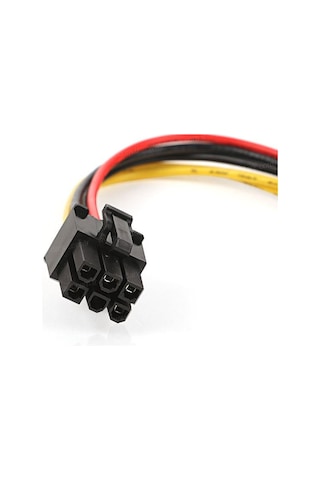 6Pin Pci-E Dönüştürücü Güç Kablosu