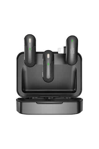 Nettech Nt-0t09 Lightning Duo Wireless Mini Kablosuz Yaka Mikrofonu