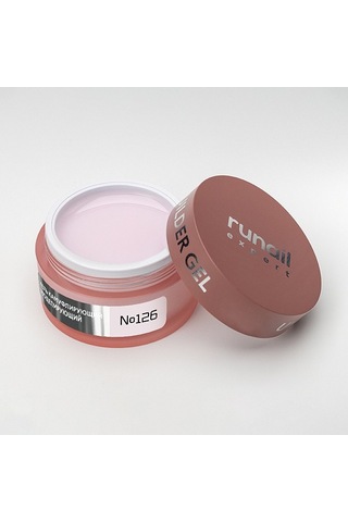 Runail Expert Protez Tırnak Jeli Uv Gel Nude Pembe Şafak 15gr. 126