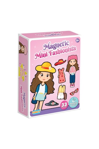 Magnetli Mini Fashionista Moda Kutu Oyunu