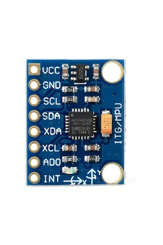 MPU6050 6 Eksenli Gyro ve Eğim Sensörü GY521 Accelerometer GY-521