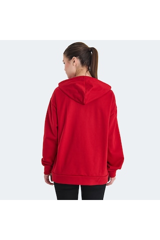 Slazenger KATHLEENA IN Kadın Sweatshirt Kırmızı