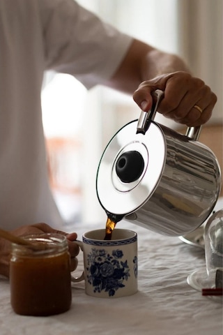 Aarke Thermal Jug Vakumlu Paslanmaz Çelik Termos Silver