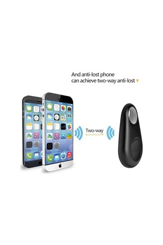 İtag Antilost Device - Kayıp Eşya Ve Telefon Kayıp Önleyici-Siyah