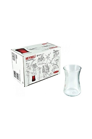 42361 Heybeli Çay Bardağı 6'li 165 Cc Çok Renkli
