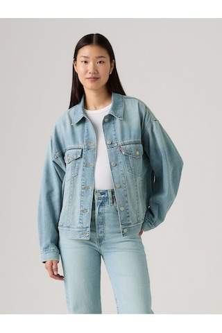 Levi's 90s Kadın Mavi Trucker Kot Ceket - A1743-0140 Mavi