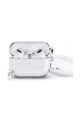Movenchy Apple Airpods Uyumlu Pro 2 2.nesil Shell Kılıf - Şeffaf Çok Renkli