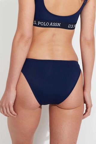 U.S. Polo Assn. Kadın Lacivert İnce Kenar Bikini Alt 21510