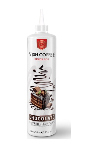 Nish Çikolata Aromalı Dekor Sos 750 Gr