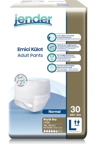 Jender 5.5 Damla Emici Külot Büyük Boy L 30 Adet