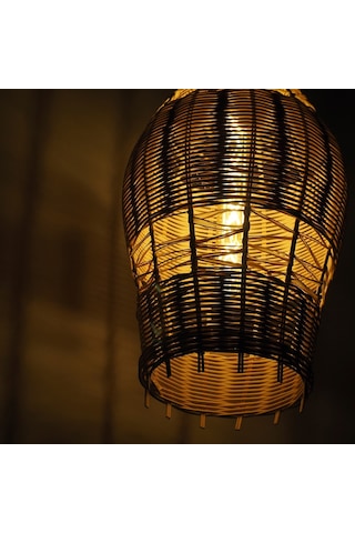 Doğal Sarkıt Avize: Rattan Mystic 40Cm