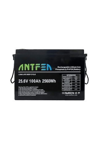Antfea 24v100ah ABS Lityum Akü LiFePo4