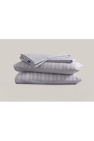 Sleeptown Keten Görünümlü Armürlü Pamuk Nevresim Takımı Gri-bej 200x220 Çift Kişilik Gri Çok Renkli