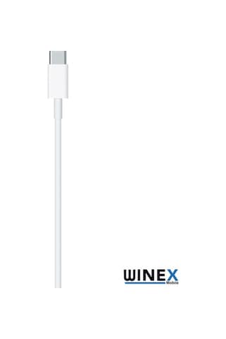 Winex 5A 100W 2Metre Type-C To Lightning Şarj Kablosu Beyaz