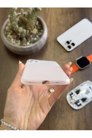 Apple iPhone 12 Pro Max Uyumlu Süper İnce Mat Ultra Thin Silikon Kılıf Çok Renkli