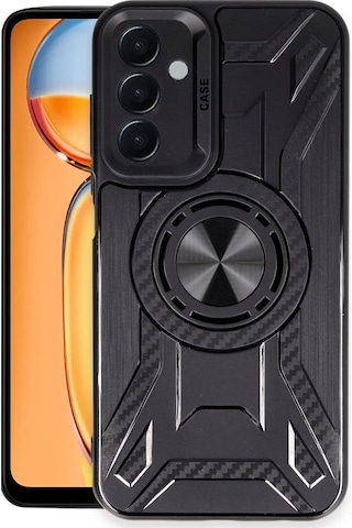 Cosmotex Newface Samsung Galaxy Uyumlu M15 Kılıf Lincoln Silikon - Siyah