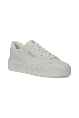Puma Smash Platform V3 Tdp Beyaz Kadın Sneaker Çok Renkli-beyaz