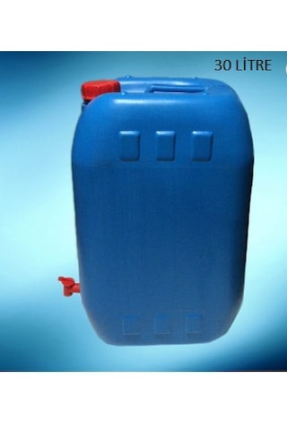 Şen Plastik Musluklu 30 Litre Su Bidonu Endüstürüyel Sanayi Bidon Çok Renkli