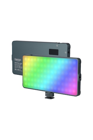 Herigo Hr-ph004 Rgb Led Video Işığı 2500-9900k Vlog Işığı
