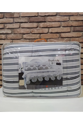 Özdilek Çift Kişilik Pamuk Saten Uyku Seti Ottoline Çok Renkli