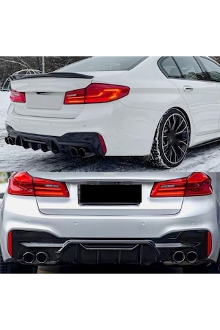 Bmw G30 Competition Difüzör 2017-2023 Arası Uyumlu