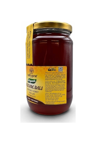 Ballivane Organik Kestane Balı 1 KG