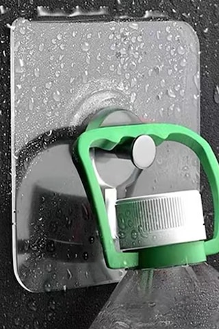 Thentech Güçlü Yakışkanlı Tablo Çerçeve Askılığı Banyo Lif Askılığı Güçlü Yapışkan Suya Dayanıklı Şeffaf Beyaz
