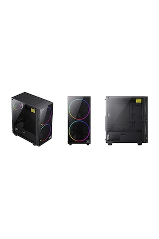 Xperion LETHE i5-14600KF 16 GB 512 GB M2 SSD 16 GB RX9060XT Free Dos Masaüstü Oyuncu Bilgisayarı