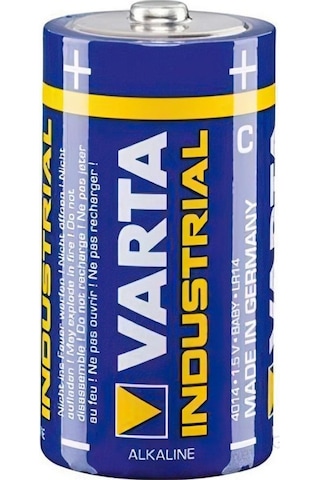 Varta 4014 Endüstriyel Alkalin Orta Boy C Pil