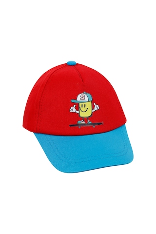 Civil Baby Erkek Bebek Kep Şapka 0-24 Ay Kırmızı Turkuaz A6k81102224s1 Kırmızı