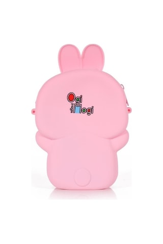 Fastbuy Örgü Mивки Oyuncak Siyah Tavşan Omuz Çantası Çok Renkli