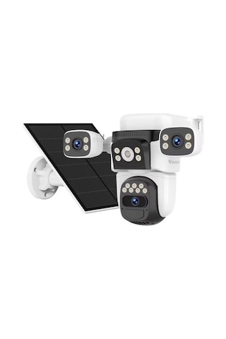 Vstarcam Cb621sr 3 Kameralı 6mp Güneş Panelli Solar Wifi Ptz Kamera