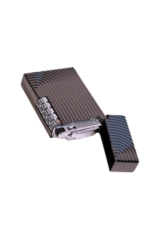 Black Martin Soft Flame Gunmetal Metal Çakmak - Tr9275