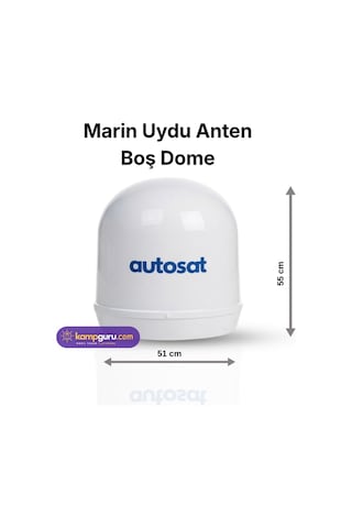 Autosat Marin Anten Boş Dome Dom
