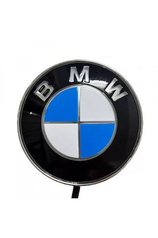 Bmw 4d Işıklı Logo Arma Kırmızı 8.2/8.2 Cm Led Logo Arma Bmw Illuminated Vehicle Logo
