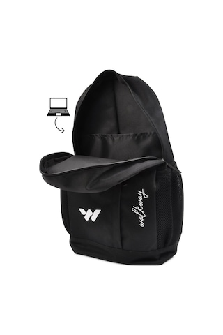 Walkway Siyah Tekstil Unisex Sırt Çantası Armor Sırt Çantası Siyah