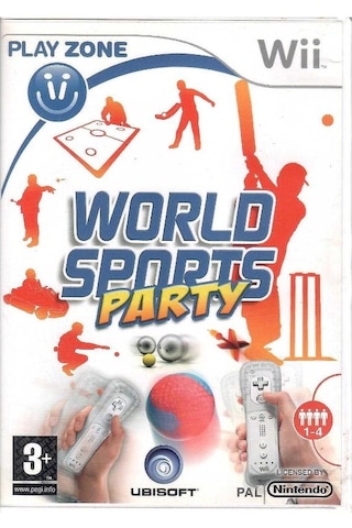 World Sports Party Wii Nintendo Oyun - Koleksiyon Ürün - İkinciel Kullanılmış Ürün
