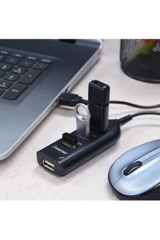 4 Port Usb Çoğaltıcı Çoklayıcı Hub Usb 2.0 Çoklama Pc Laptop