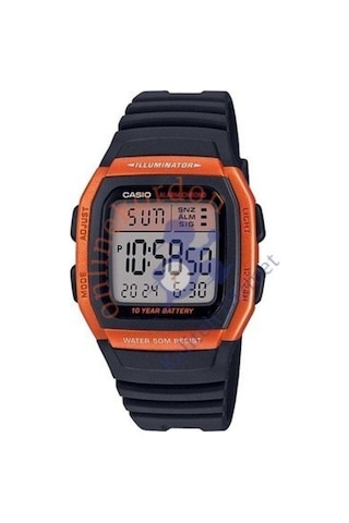 Casio W96 H Silikon Saat Kordonu