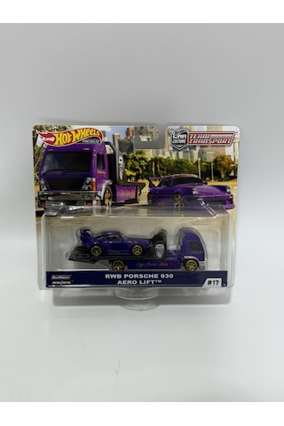 Hot Wheels Premium Team Transport 17 Rwb Porsche 930 Aero Lift Lacivert