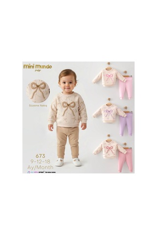 Mini Mundo Kız Bebek Bebek Alt Üst Takımı 673 Kurdale Kurdale