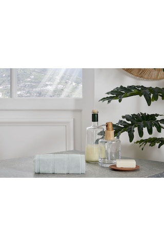 Sadem Organik Stripe Mutfak Ve Kurulama Havlusu 30x50 Cm Yeşil