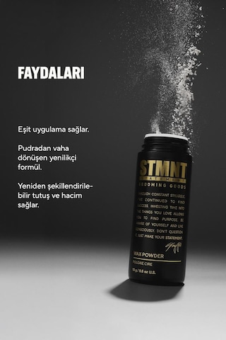 Stmnt Hacim Veren Yarı Mat Şekillendirici Saç Pudrası 15g