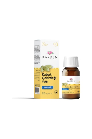 Karden Kabak Çekirdeği Yağı 50 ML