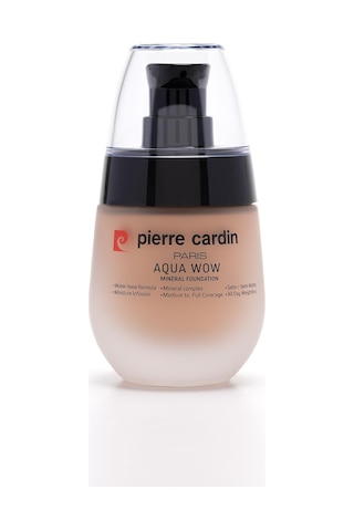 Pierre Cardin Aqua Wow Mineralli Su Bazlı Fondöten Tawny Beige Wi