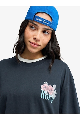 Roxy Talloversize Washed Kadın T-shirt-erjzt06081 Siyah
