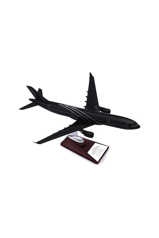 Zekupp - Maket Uçak - Airbus A330-300 1/200 - SİYAH ÖZEL TASARIM Model Uçak