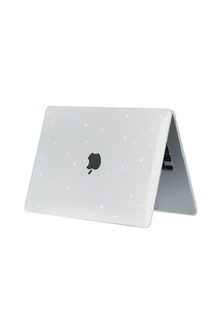 Apple Uyumlu MacBook 15' Air M2 2023 A2941 Zore Msoft Allstar Kapak Renksiz